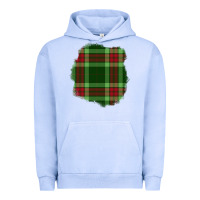 Pigment Grape Ice Christmas Tartan Patch Urban Hoodie - BundleAndBundleShop