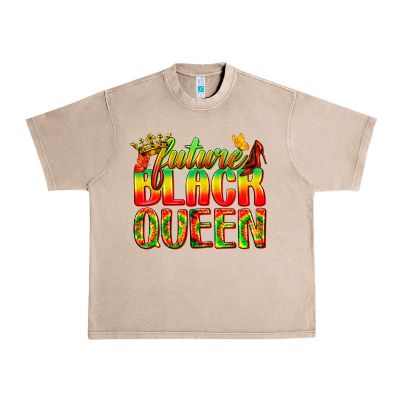 Future Black Queen Urban Heavy Tee by texasbilliewilder | Teevron