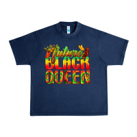 Navy future black queen Urban Heavy Tee - texasbilliewilder