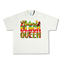 Pistachio future black queen Urban Heavy Tee - texasbilliewilder