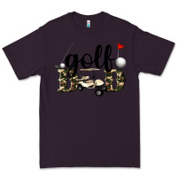 Plum golf dad Premium Tee - Artiststas