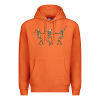 Carrot dancing skeletons Premium Hoodie - MaliasSmallBusiness