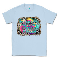 Dusty Blue summer vibes Classic Tee - SublimationCraftShop