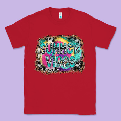 Summer Vibes Classic Tee Designed By Sublimationcraftshop