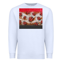 White ladybug tumbler Premium Sweatshirt - BarkalooDesign