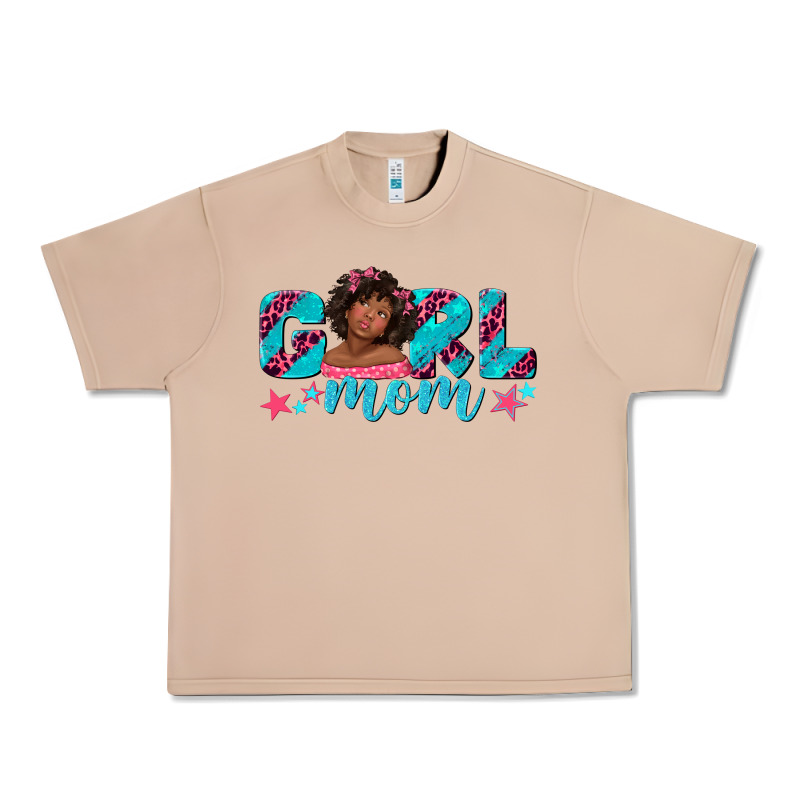 Girl Mom Afro Black Girl Urban Heavy Tee by texasbilliewilder | Teevron