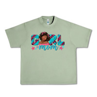 Oil Green girl mom afro black girl Urban Heavy Tee - texasbilliewilder