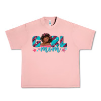 Salmon girl mom afro black girl Urban Heavy Tee - texasbilliewilder