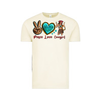 Vintage Arctic peace love cowgirl Vintage Tee - texasbilliewilder