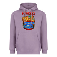 Lavender powered by chicken nuggets Heavyweight Hoodie - AdoDesignShop