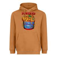 Meerkat powered by chicken nuggets Heavyweight Hoodie - AdoDesignShop