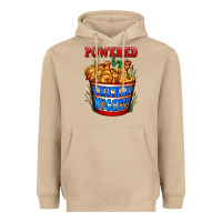 Mushroom powered by chicken nuggets Heavyweight Hoodie - AdoDesignShop