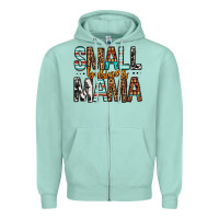 Seafoam Small Business Mama Zipper Hoodie - FaDigitalArtStudio