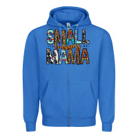 True Royal Small Business Mama Zipper Hoodie - FaDigitalArtStudio