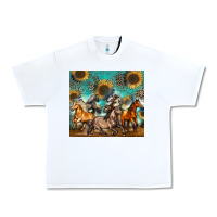 White western horses Urban Heavy Tee - Zillion Design Studio