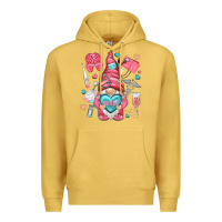 Antique Gold nurse with heart Premium Hoodie - NancyCooperArtShop