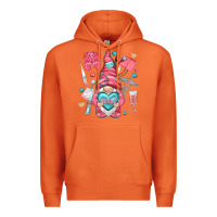 Carrot nurse with heart Premium Hoodie - NancyCooperArtShop