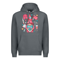 Rock nurse with heart Premium Hoodie - NancyCooperArtShop