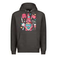 Smoke nurse with heart Premium Hoodie - NancyCooperArtShop