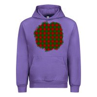 Tulip Christmas Tartan Patch Urban Hoodie - BundleAndBundleShop