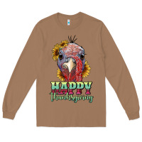 Toasted Coconut happy thanksgiving turkey Long Sleeve Tee - RanaPortraitStore