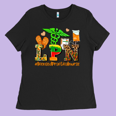 Lpn Juneteenth Licensed Practical Nurse Ladies Tee Designed By Adodesignshop