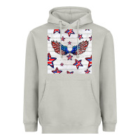 Moon Dust patriotic eagle wing Heavyweight Hoodie - BundleAndBundleShop