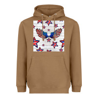 Toasted Coconut patriotic eagle wing Heavyweight Hoodie - BundleAndBundleShop