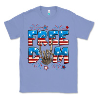 Colony Blue Freedom rock hand Classic Tee - Neo Western