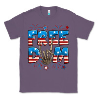Lavender Freedom rock hand Classic Tee - Neo Western