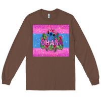 Chestnut ohana stitch Long Sleeve Tee - Zillion Design Studio
