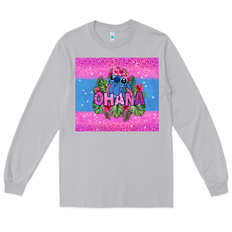 Ohana Stitch Long Sleeve Tee by Zillion Design Studio | Teevron