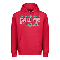 Cardinal my favorite people call me nana Premium Hoodie - MaliasSmallBusiness