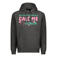 Charcoal Heather my favorite people call me nana Premium Hoodie - MaliasSmallBusiness