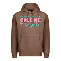 Chestnut my favorite people call me nana Premium Hoodie - MaliasSmallBusiness