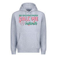 Heather Grey my favorite people call me nana Premium Hoodie - MaliasSmallBusiness