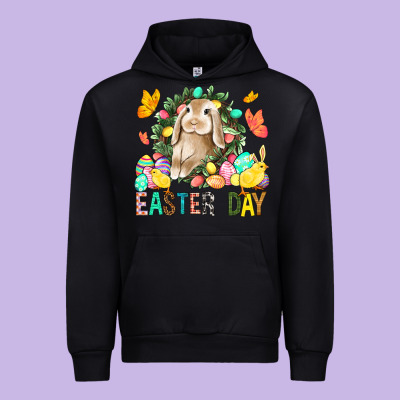 Easter Day Urban Hoodie Designed By Bundleandbundleshop