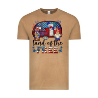 Vintage Camel land of the free caravan gnomies Vintage Tee - BarkalooDesign