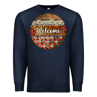 Navy ladybug welcome ornament Premium Sweatshirt - BarkalooDesign