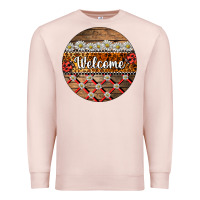 Pale Pink ladybug welcome ornament Premium Sweatshirt - BarkalooDesign