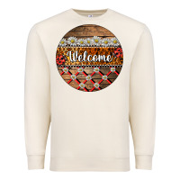 Sandshell ladybug welcome ornament Premium Sweatshirt - BarkalooDesign