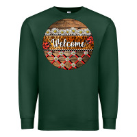 Sports Green ladybug welcome ornament Premium Sweatshirt - BarkalooDesign