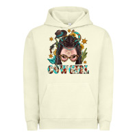 Pigment Pistachio Western Cowgirl Braid Hair Urban Hoodie - BundleAndBundleShop