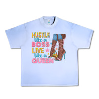 Grape Ice hustle like a boss live like a queen Urban Heavy Tee - texasbilliewilder