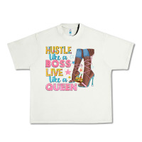 Pistachio hustle like a boss live like a queen Urban Heavy Tee - texasbilliewilder