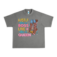 Tornado hustle like a boss live like a queen Urban Heavy Tee - texasbilliewilder