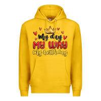 Lemon my day my way my birthday Premium Hoodie - MaliasSmallBusiness