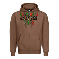 Chestnut Somebody's Jolly Ass Wife Zipper Hoodie - FaDigitalArtStudio