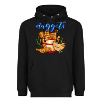 Black nuggets Heavyweight Hoodie - AdoDesignShop