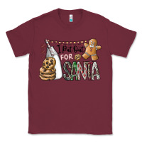 Burgundy i put out for santa Classic Tee - CowhideDigitalArt